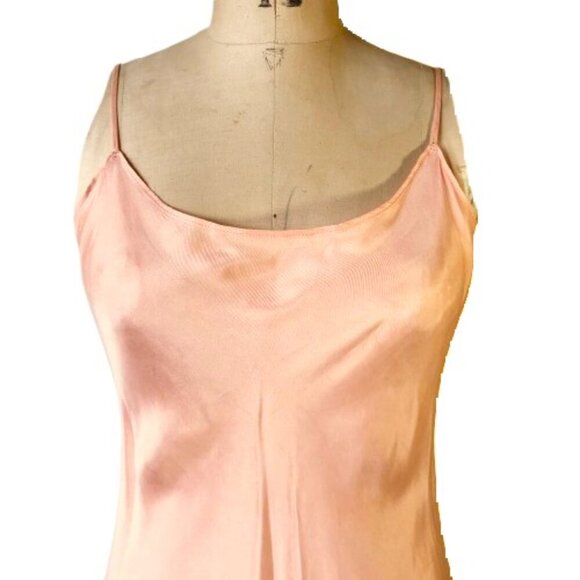 J. crew Gwyneth cupro-blend slip dress peach - Picture 3 of 14